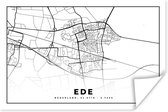 Poster Kaart - Ede - Nederland - 90x60 cm