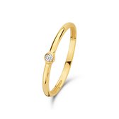 Isabel Bernard Rivoli Aélys 14 karaat gouden stacking ring (Maat: 48) - Goudkleurig