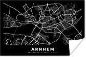 Affiche Arnhem - Zwart - Carte - 60x40 cm