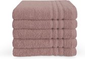 Byrklund Handdoeken set - Bath Basics - 5-delig - 5x 50x100 - 100% katoen - Oud Roze