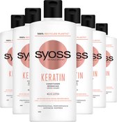 Bol.com Syoss Keratin - Conditioner - Haarverzorging - Voordeelverpakking - 6 x 440 ml aanbieding