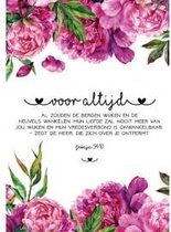 Kaart - A6 - 10x15cm - Met envelop - Voor Altijd - Troost, bemoediging - Majestic Ally - 12 stuks