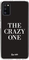 Casetastic Samsung Galaxy A41 (2020) Hoesje - Softcover Hoesje met Design - The Crazy One Print