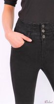 Broek Toxik3 met extra hoge taille zwart