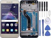 Lcd-scherm en Digitizer volledige montage met frame voor Huawei P8 Lite (2017) (goud)