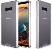 Acryl + TPU schokbestendig transparant pantser beschermhoes voor Galaxy Note9 (transparant)