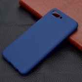 Voor Huawei Honor 10 Candy Color TPU Case (blauw)