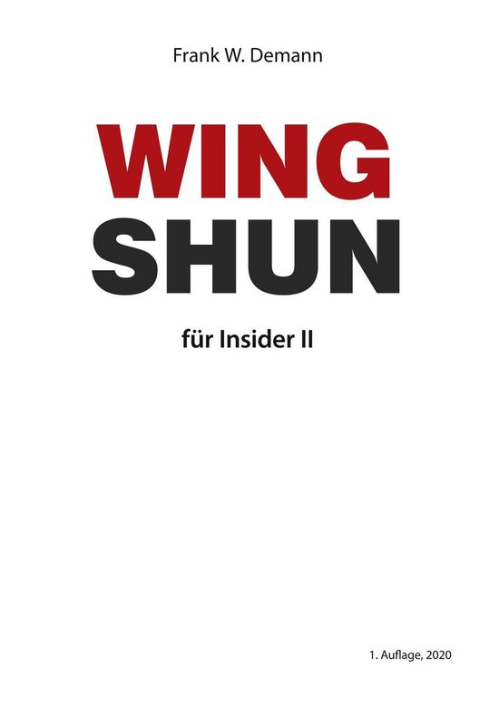 Wing Shun für Insider Teil 2 - cover