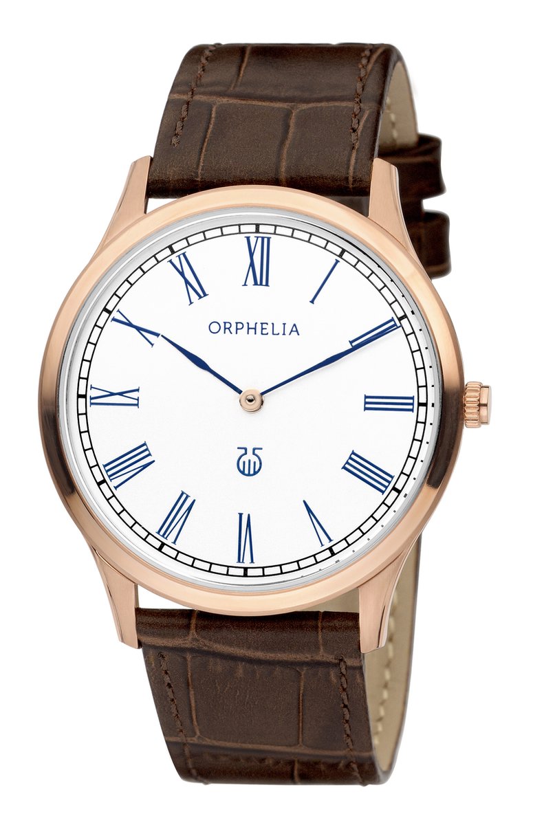 Orphelia Lavardin OR61600 Horloge - Leer - Bruin - Ø 42 mm