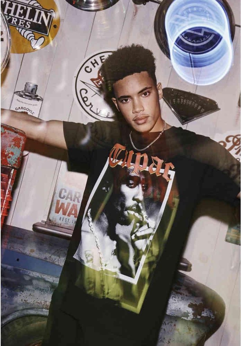 Urban Classics Tupac Tupac California Love Heren T-shirt XS Zwart