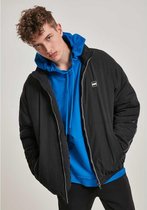 Urban Classics Jacket -S- Reflective Piping Zwart