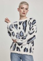 Urban Classics Sweater/trui -XS- Leo abstract Wit