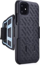 Apple iPhone 11 Pro Max Sportarmband Onderarm met Back Cover Woven