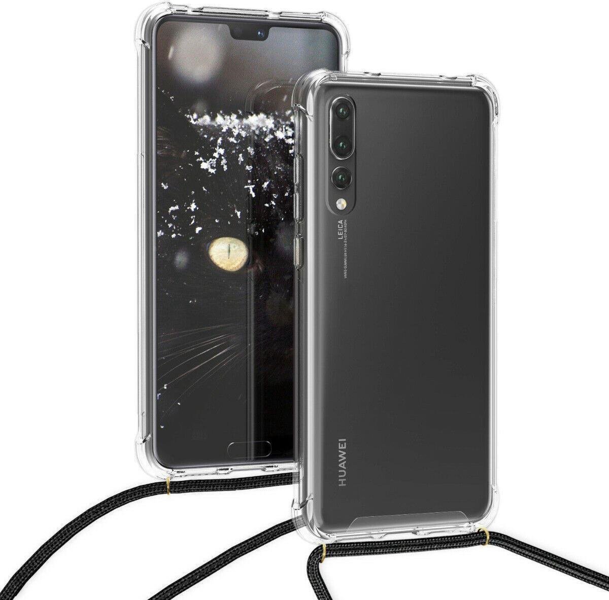 Telefoonhoes met koord voor Huawei P20 Pro telefoontasje crossbody