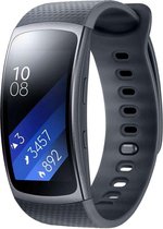 Sportbandje Grijs Small geschikt voor Samsung Gear Fit 2 - SmartphoneClip.nl