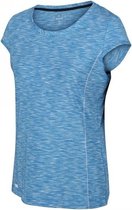Regatta Hyperdimension Vochtdoorvoerend T-Shirt Voor Dames Blauw