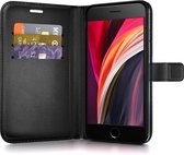 BeHello iPhone SE (2020) / 8 / 7 / 6s Gel Wallet Case Zwart