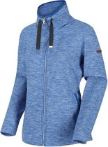 Dames Evanna Lichtgewicht fleece met volledige ritssluiting Outdoortrui blauw