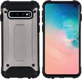 iMoshion Rugged Xtreme Backcover Samsung Galaxy S10 hoesje - Grijs