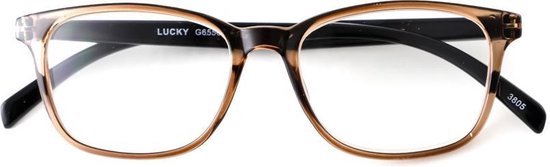 I Need you G65500 Leesbril Lucky +2.00 Bruin-Zwart