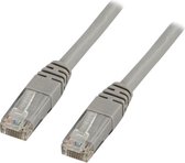 Câble réseau DELTACO TP-60 Cat6 U / UTP LSZH - Gris - 0,5 mètre