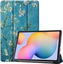 Samsung Galaxy Tab S6 Lite Hoesje - Tri-Fold Book Case - Bloesem