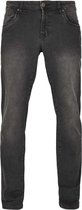 Urban Classics Broek rechte pijpen -31/34 inch- Relaxed Fit Zwart