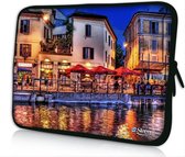 Sleevy 17,3 inch laptophoes Venetië - laptop sleeve - laptopcover - Sleevy Collectie 250+ designs