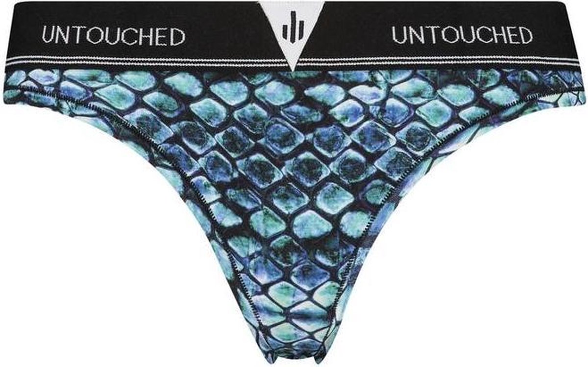 Untouched strings dames - ondergoed dames - duurzaam - perfecte pasvorm - Reptile String M