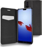 Azuri Huawei P20 hoesje - Ultra dunne book case - Zwart