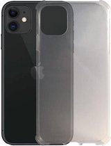 Siliconen hoesje voor Apple iPhone 11 - Schok bestendig - Transparant - Inclusief 1 extra screenprotector