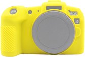 PULUZ zachte siliconen beschermhoes voor Canon EOS RP (geel)
