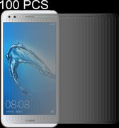100 STKS Huawei Y6 Pro (2017) 0.26mm 9H Oppervlaktehardheid 2.5D Gebogen rand Gehard Glas Screen Protector