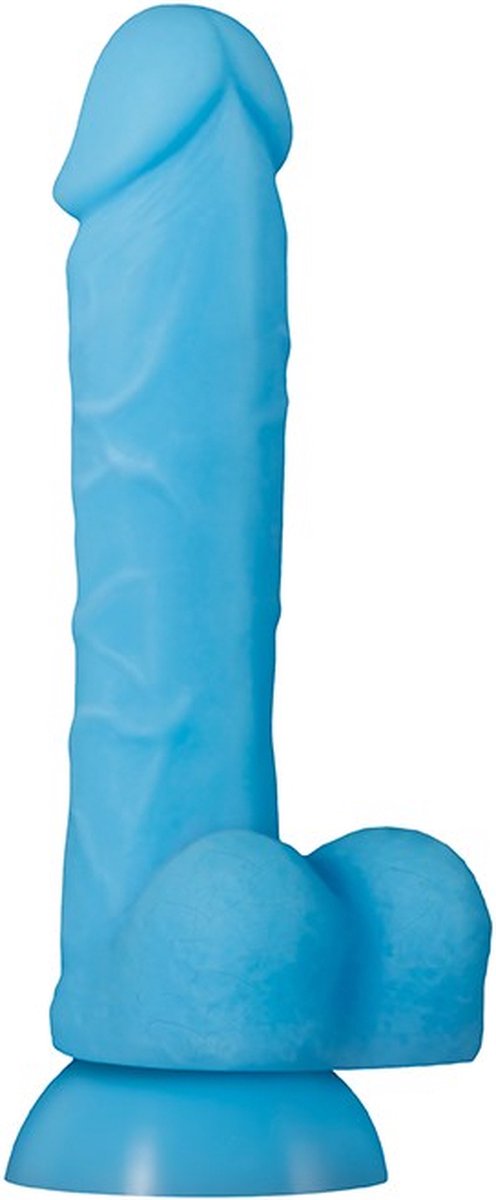 Goedkoopste Evolved Touch & Glow Dildo Aqua
