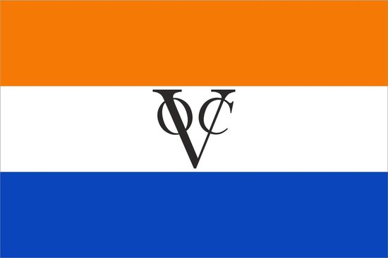 Foto: Voc vlag verenigde oost indische compagnie 70x100cm oranje variant