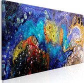 Schilderijen Op Canvas - Schilderij - Bottom of the Ocean (1 Part) Narrow 120x40 - Artgeist Schilderij