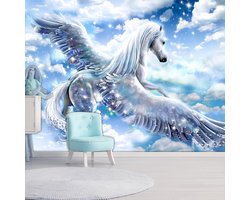 Fotobehang - Pegasus (Blue)