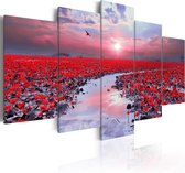 Schilderijen Op Canvas - Schilderij - The River of Love 200x100 - Artgeist Schilderij