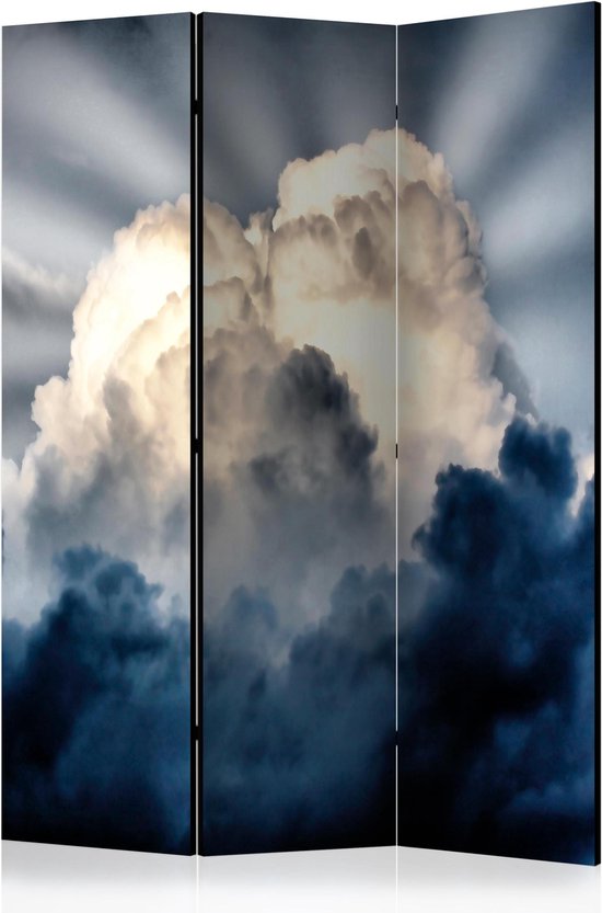 Kamerscherm - Scheidingswand - Vouwscherm - Rays in the sky [Room Dividers] 135x172 - Artgeist Vouwscherm