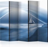 Kamerscherm - Scheidingswand - Vouwscherm - Lonely sail drifting II [Room Dividers] 225x172 - Artgeist Vouwscherm