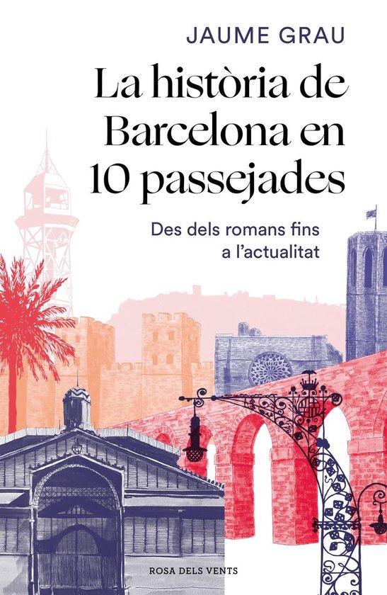 La història de Barcelona en 10 passejades - cover