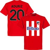 Athletic Bilbao Aduriz 20 Team T-shirt - Rood - 3XL