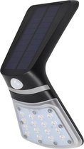 O'DADDY Situla éclairage de jardin solaire - applique avec 240 lumens et un détecteur de mouvement - blanc chaud