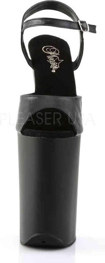 Sandale Pleaser avec bride à la cheville -38 Chaussures- INFINITY-909 US 8 Noir