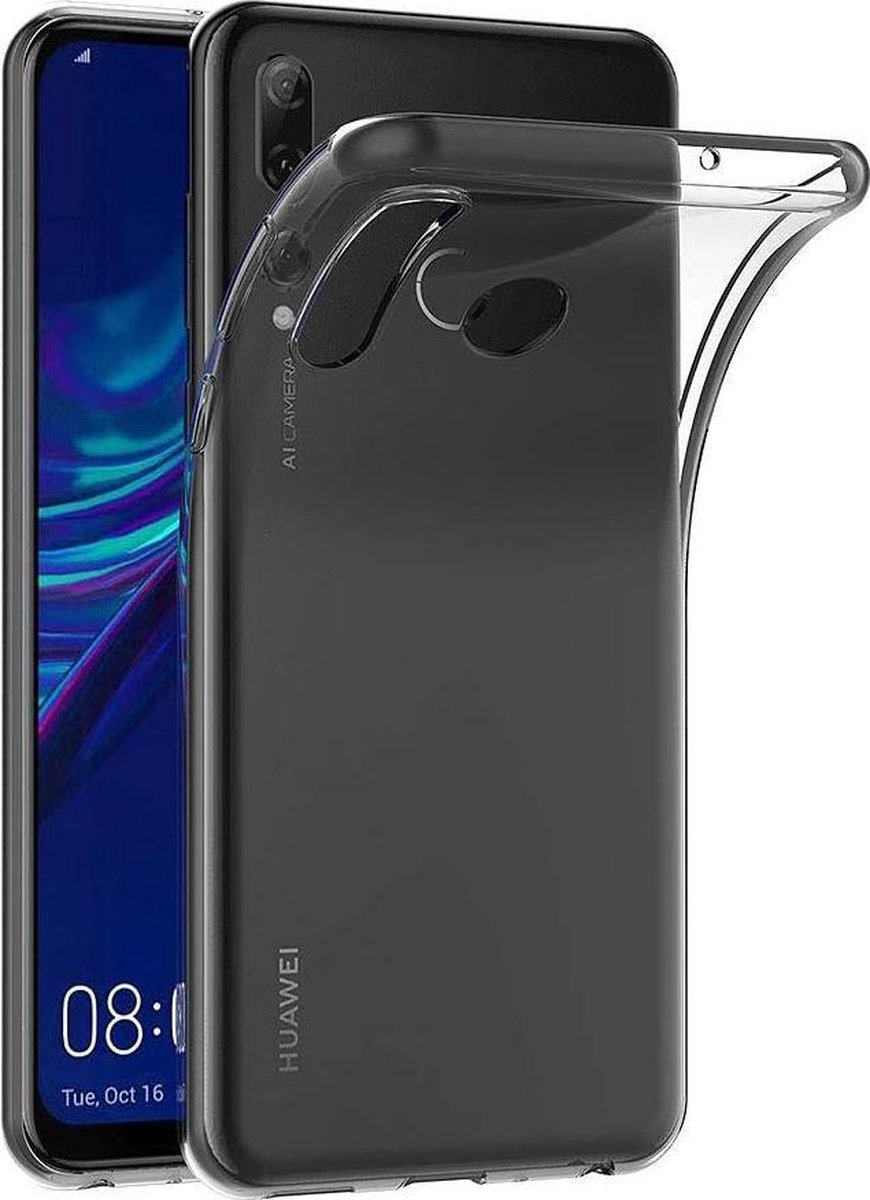 Hoesje Geschikt voor: Huawei P Smart Plus 2019 - Silicone - Transparant