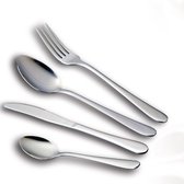 Bestekset - 16 stuks - RVS - 4 personen