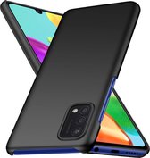 Ultra slim case Samsung Galaxy A41 - zwart + glazen screen protector
