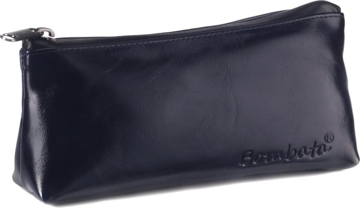 Bombata Etui Evolution Triangle 20 Cm Kunstleer Donkerblauw