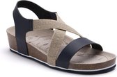 Suecos sandalen Syren Navy