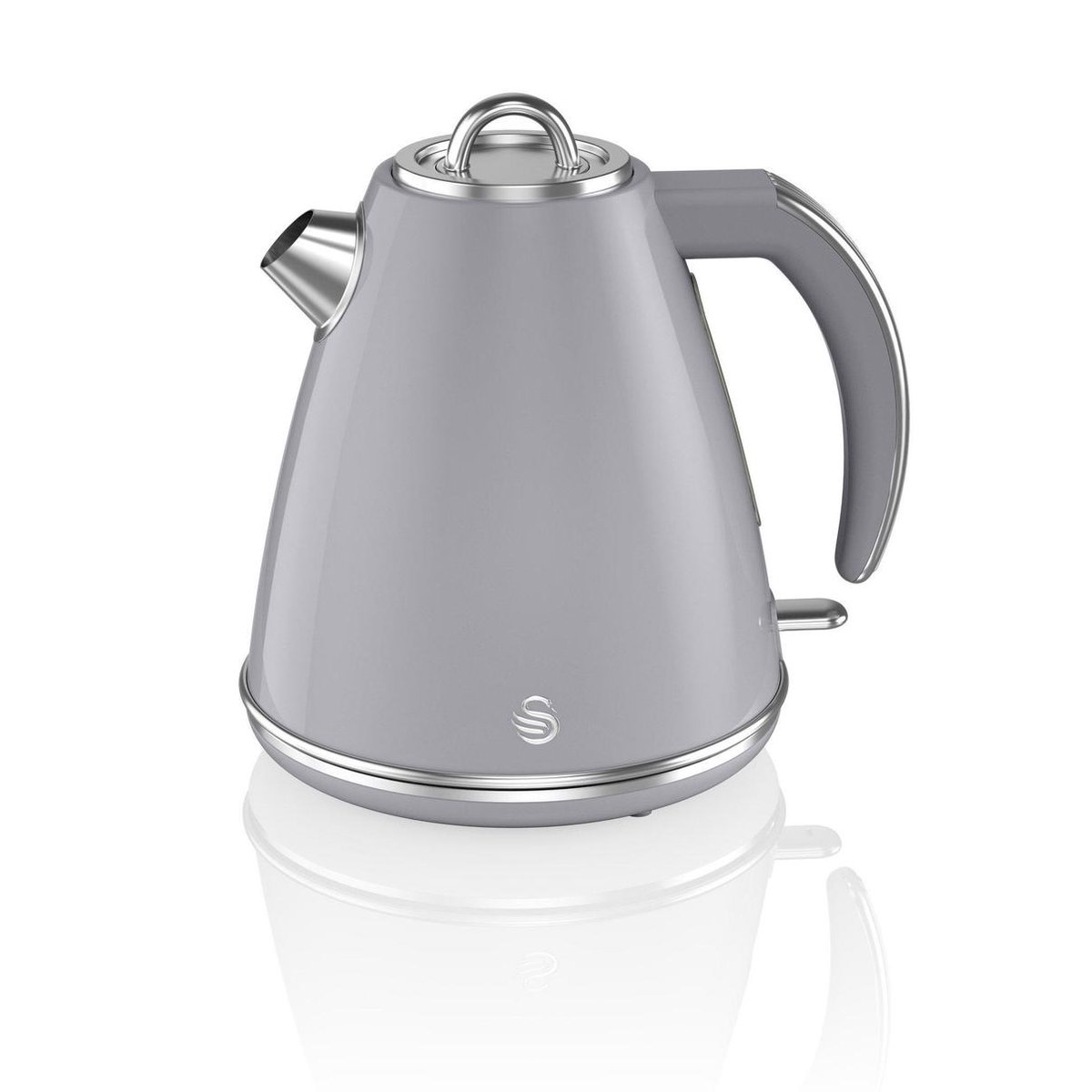 Swan Waterkoker Retro Grijs 1.5 L